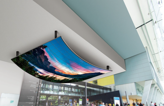 LG Video Wall 55EF5C photo 1 Flexible Curved